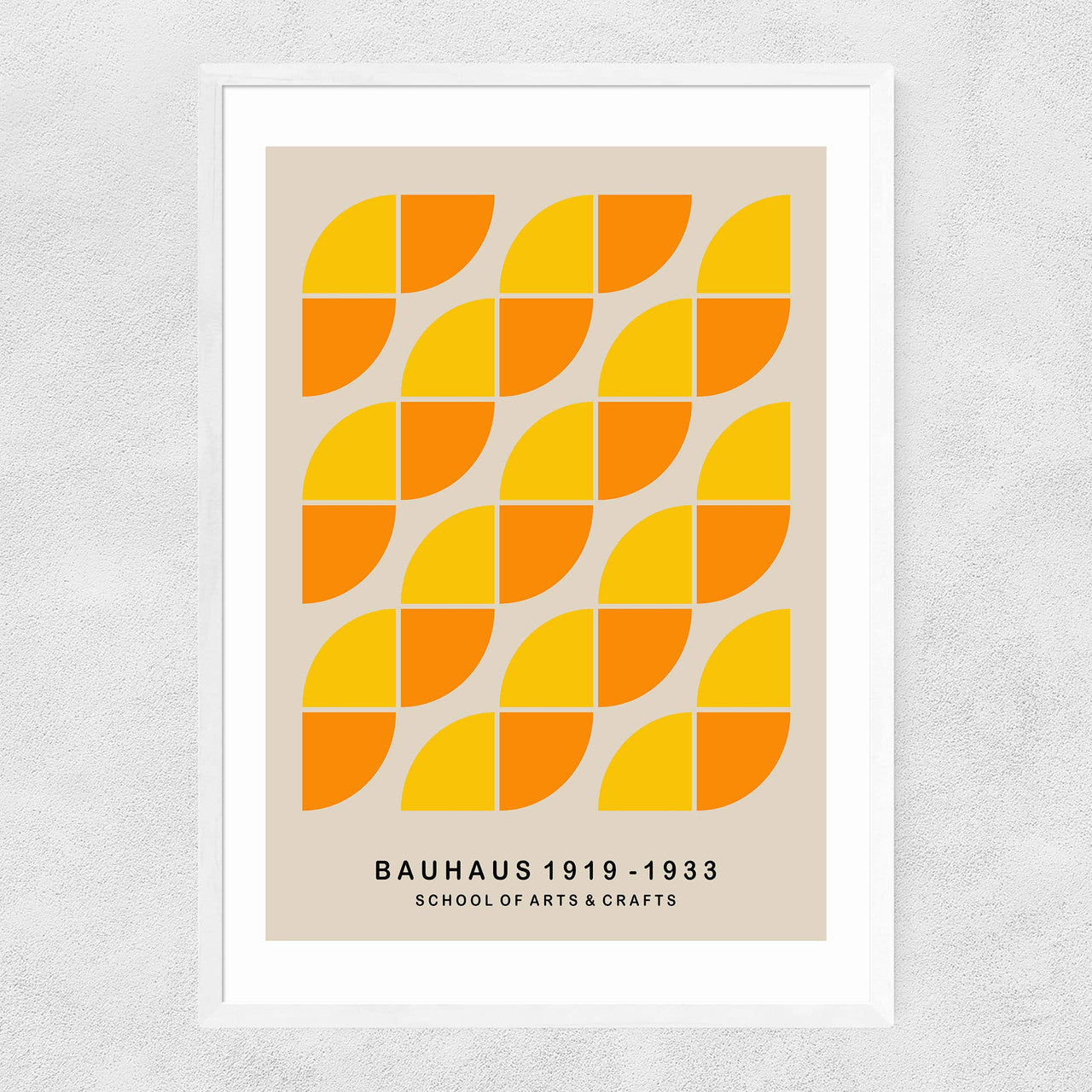 Yellow & Orange Bauhaus - INSIDE HOUSE