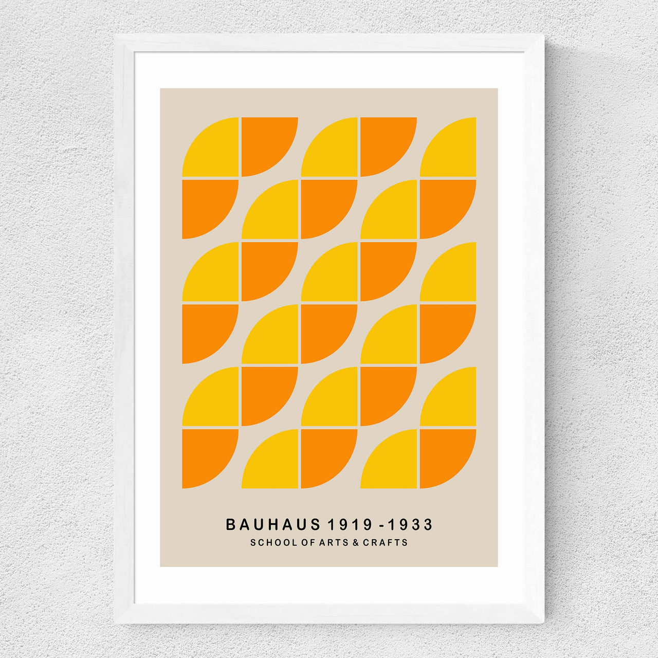 Yellow & Orange Bauhaus - INSIDE HOUSE