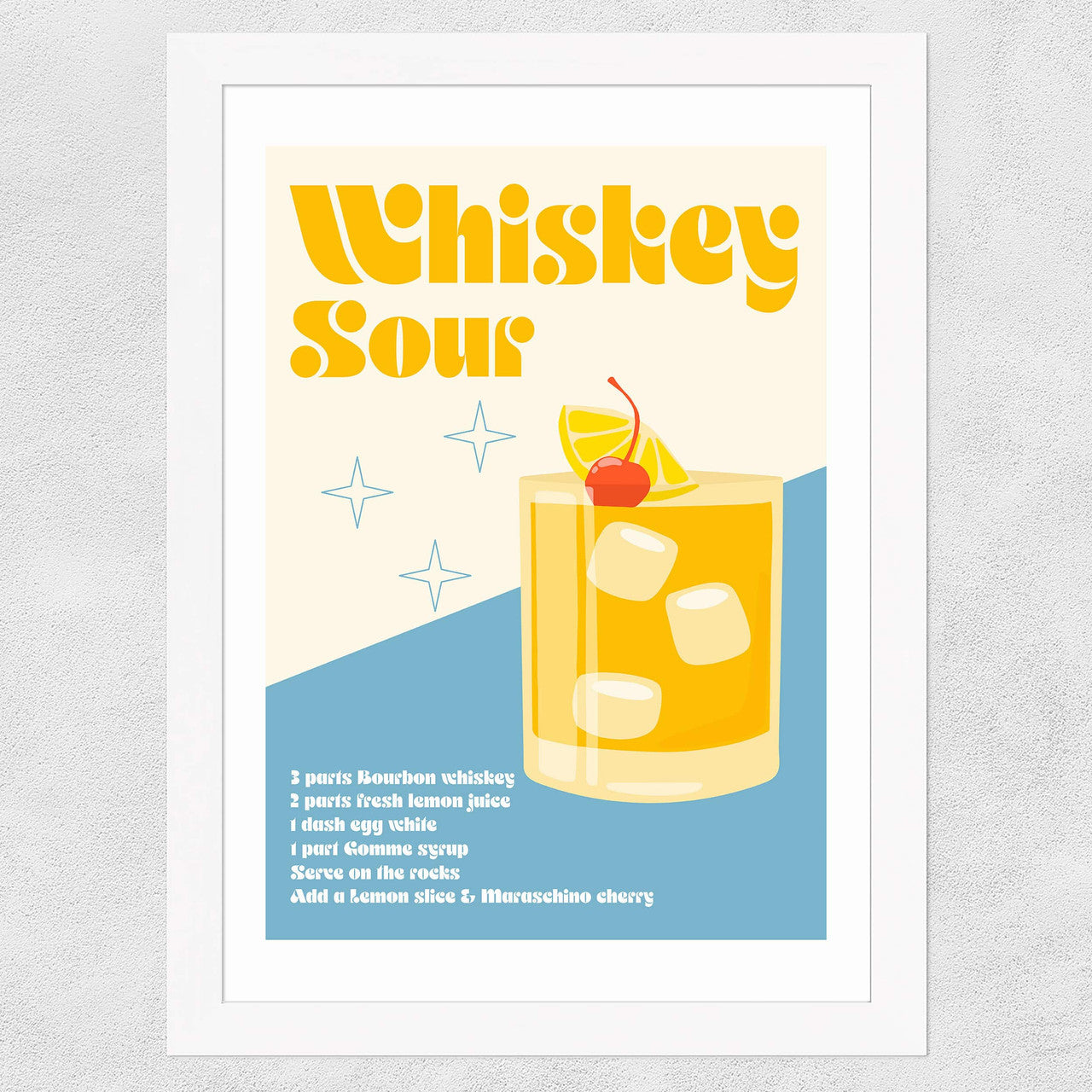 Whiskey Sour Cocktail