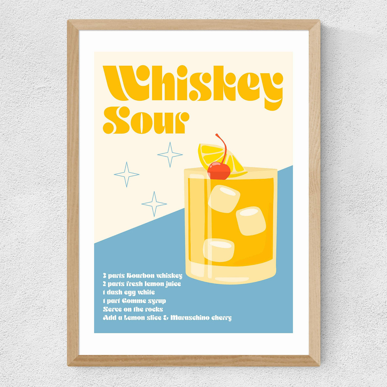 Whiskey Sour Cocktail