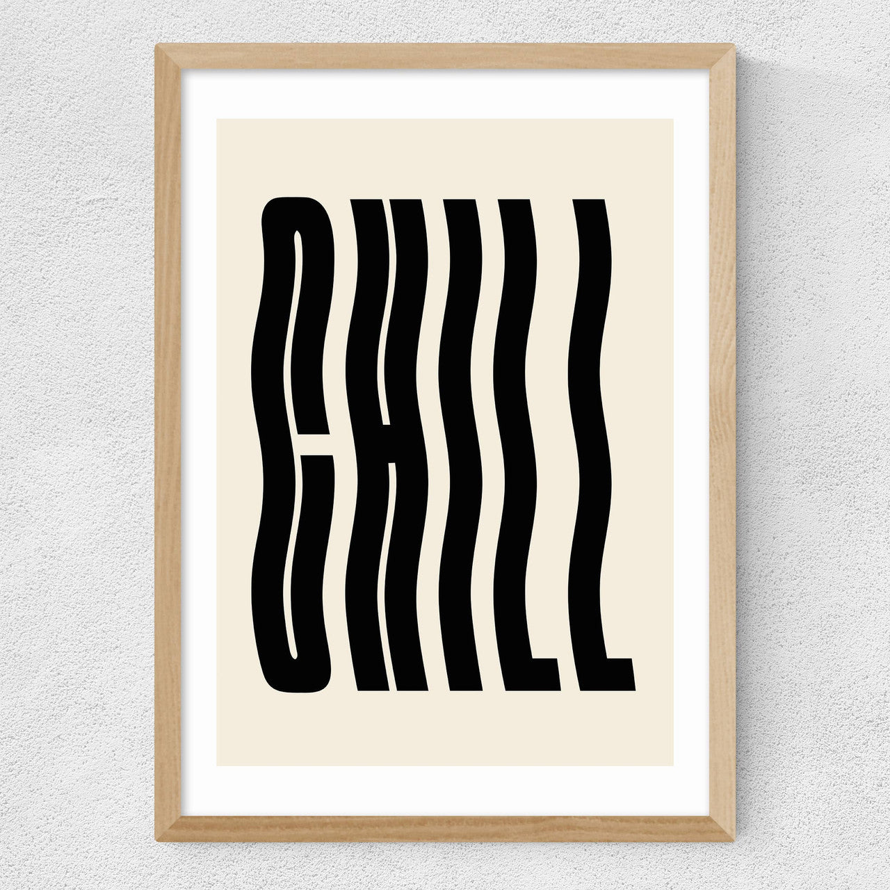 Chill by Luxe Poster Co