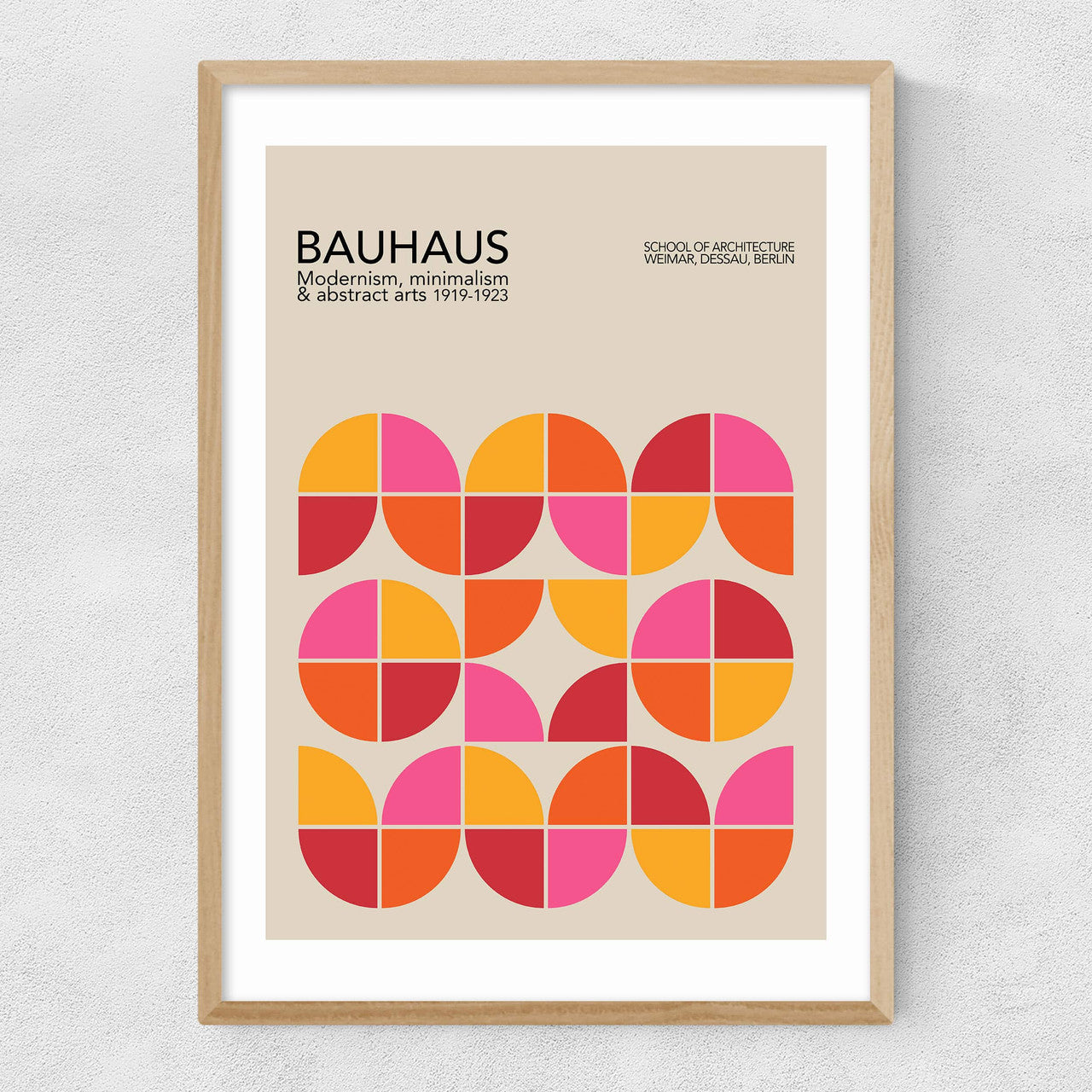 Bauhaus Quarter Circles