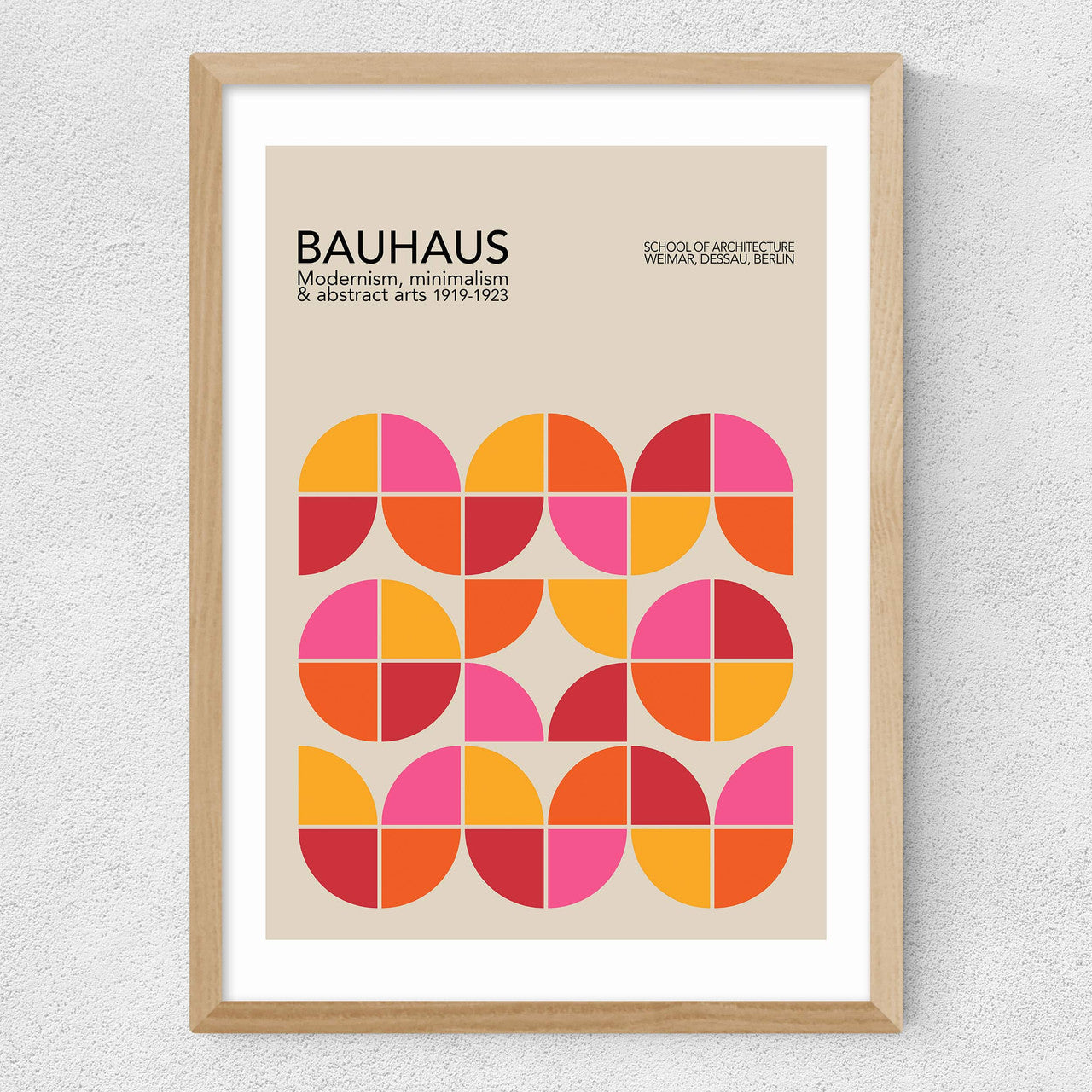 Bauhaus Quarter Circles