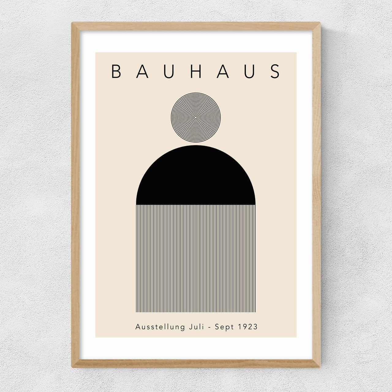 Black Minimal Bauhaus