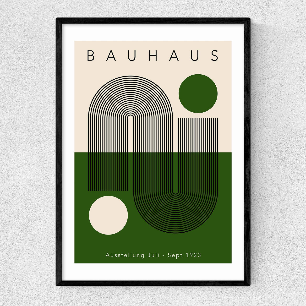 Green Geometric Bauhaus