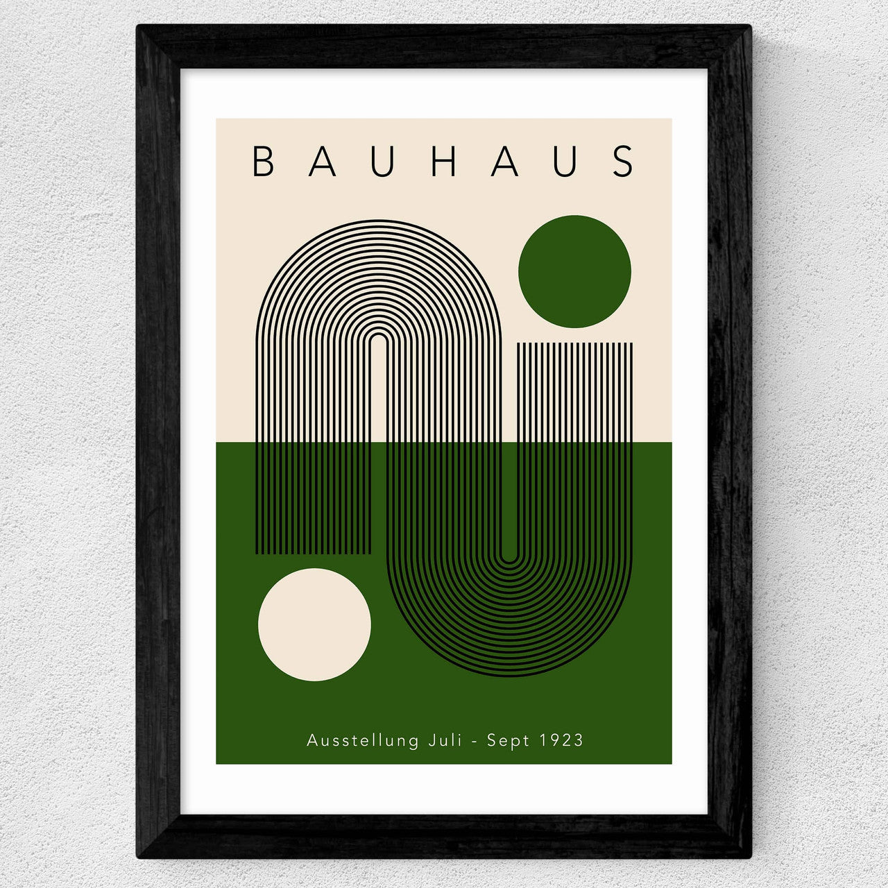 Green Geometric Bauhaus