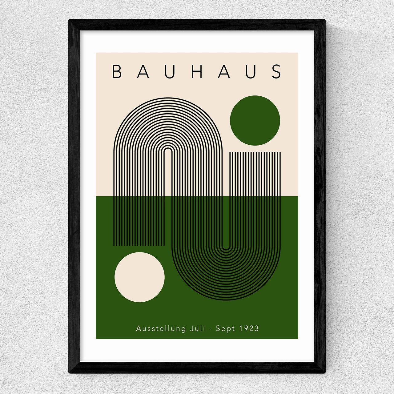 Green Geometric Bauhaus