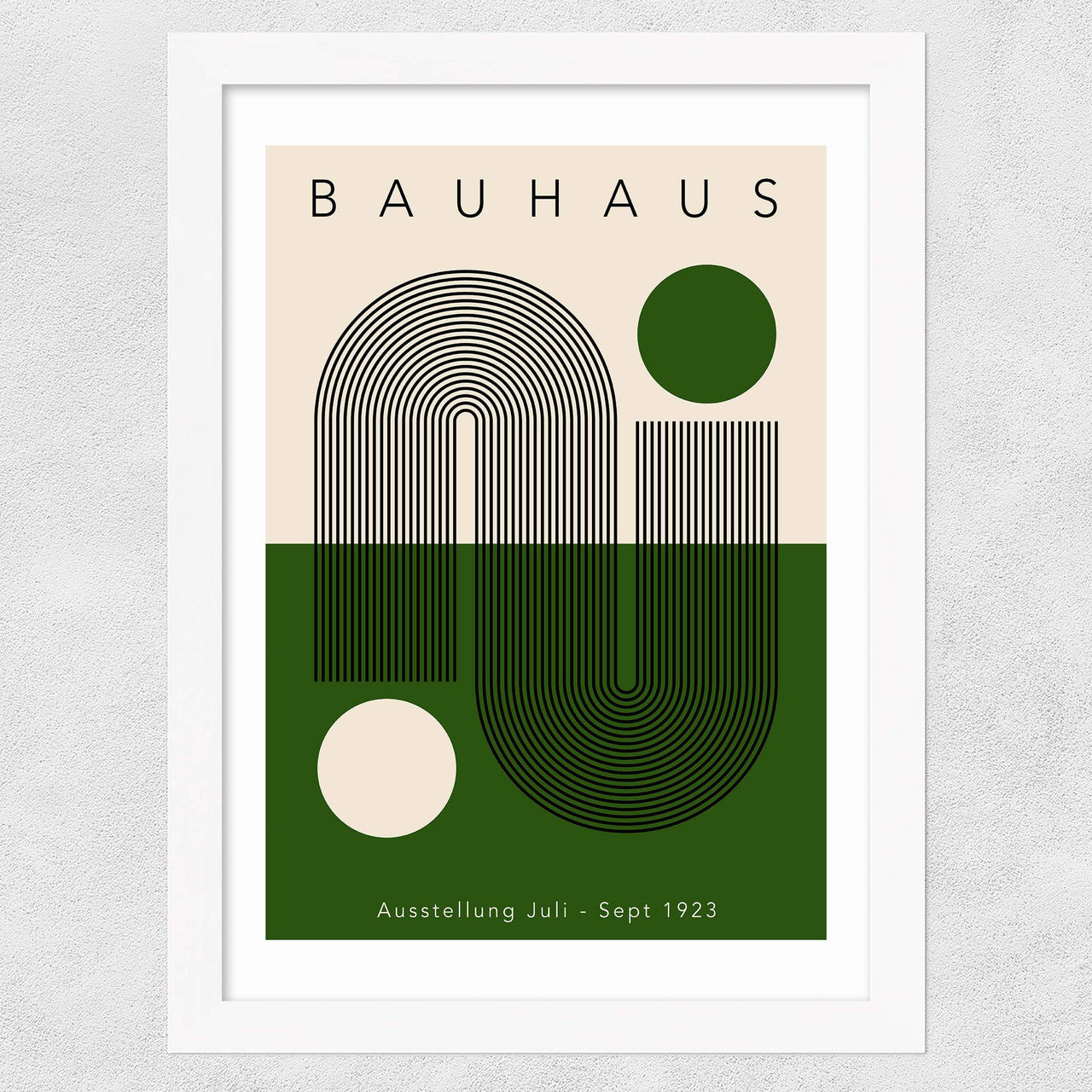 Green Geometric Bauhaus