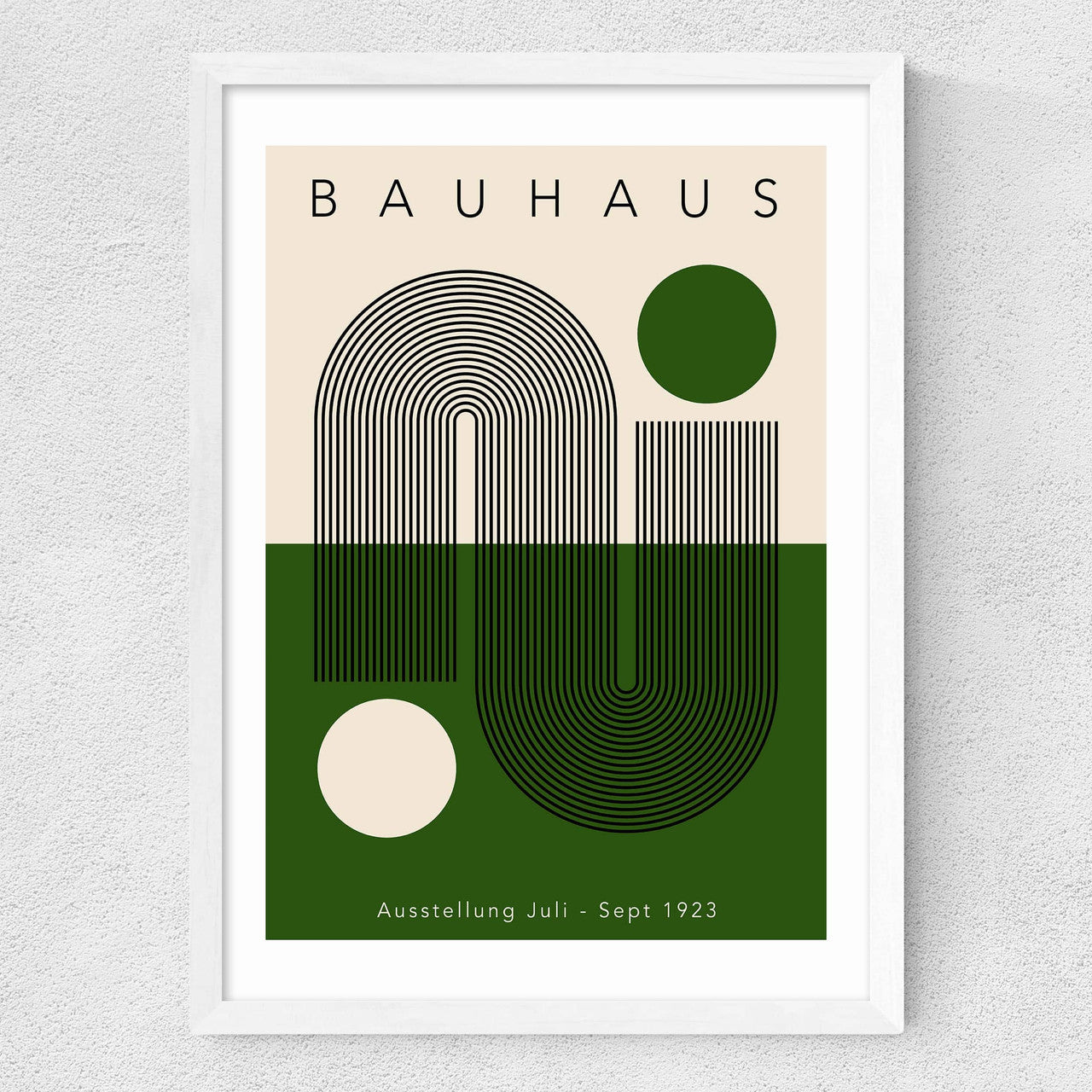 Green Geometric Bauhaus