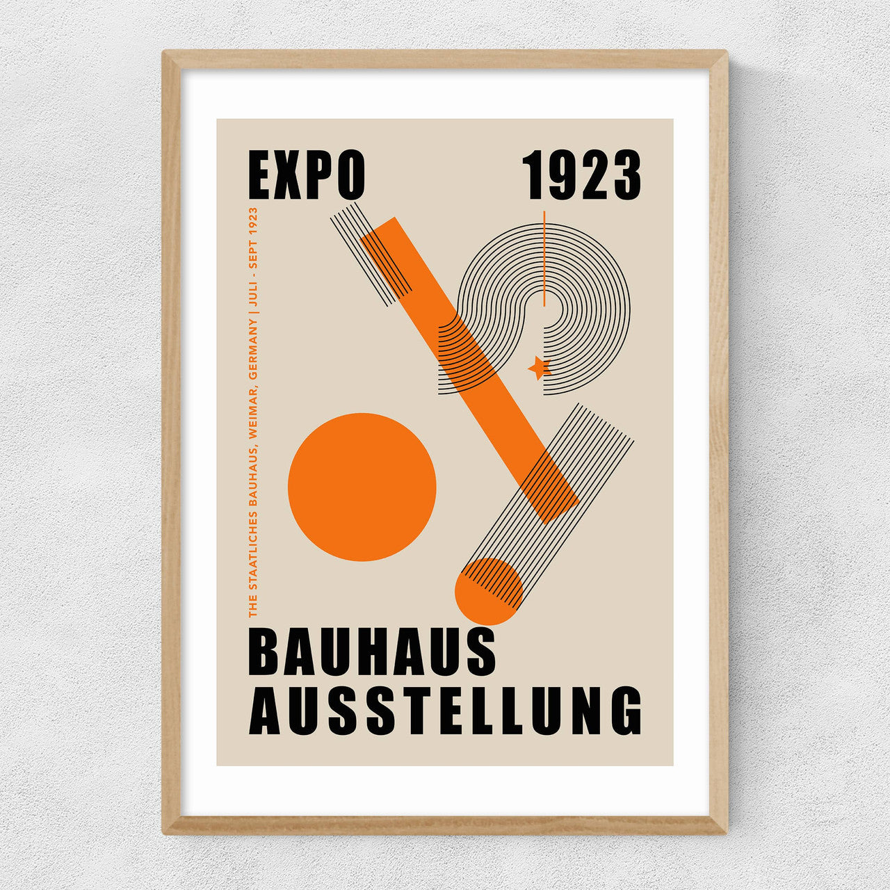Orange Bauhaus