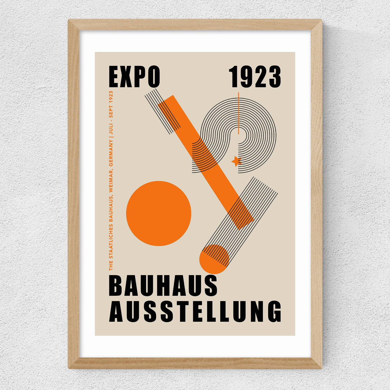 Orange Bauhaus