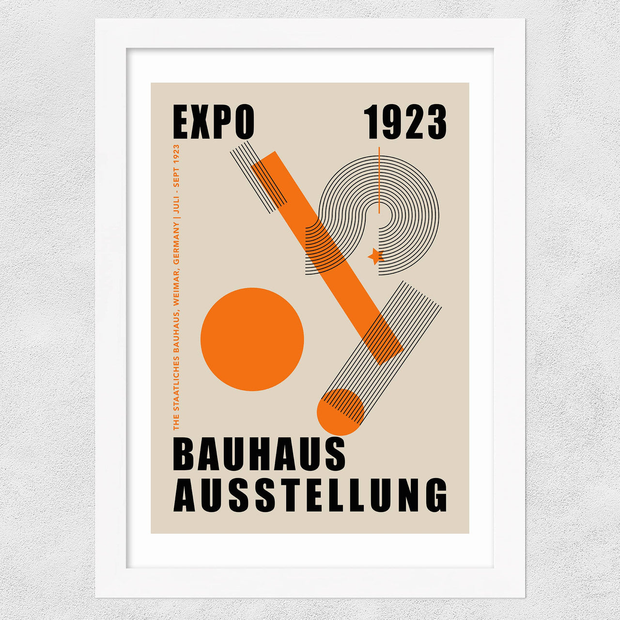 Orange Bauhaus