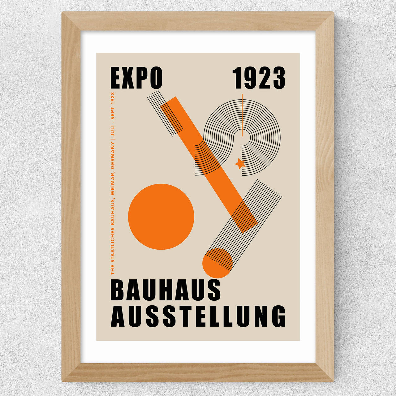 Orange Bauhaus