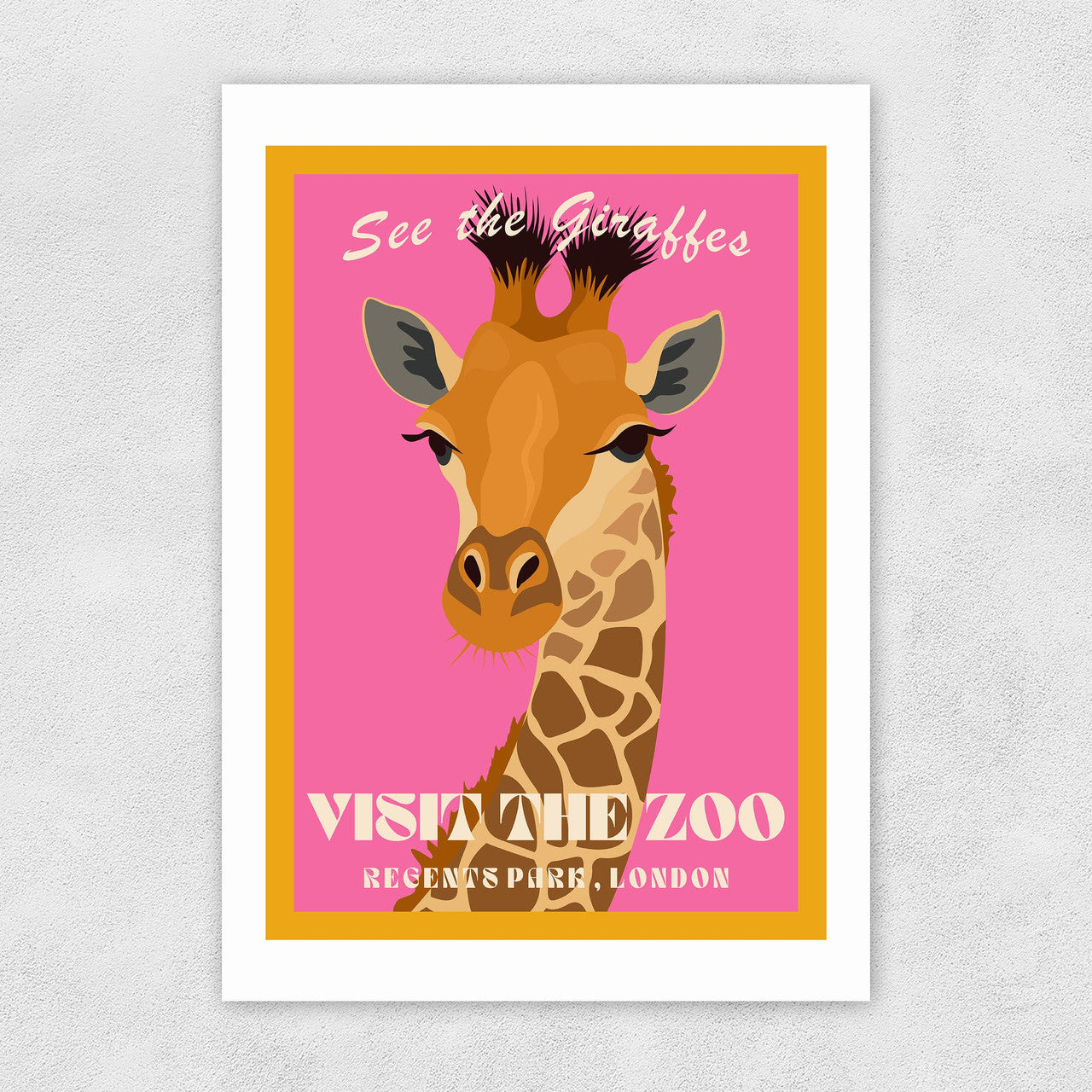 Zoo Giraffe - INSIDE HOUSE