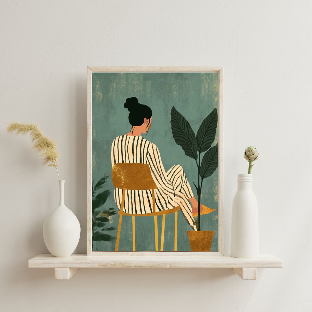 Female Portrait Art Print