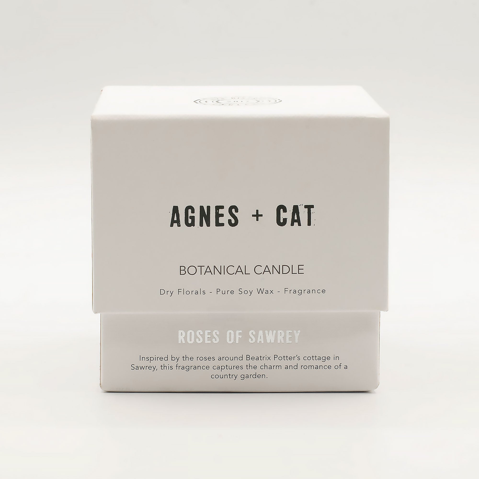 Agnes + Cat Extra Large Crackle Soy Candle - Roses of Sawrey