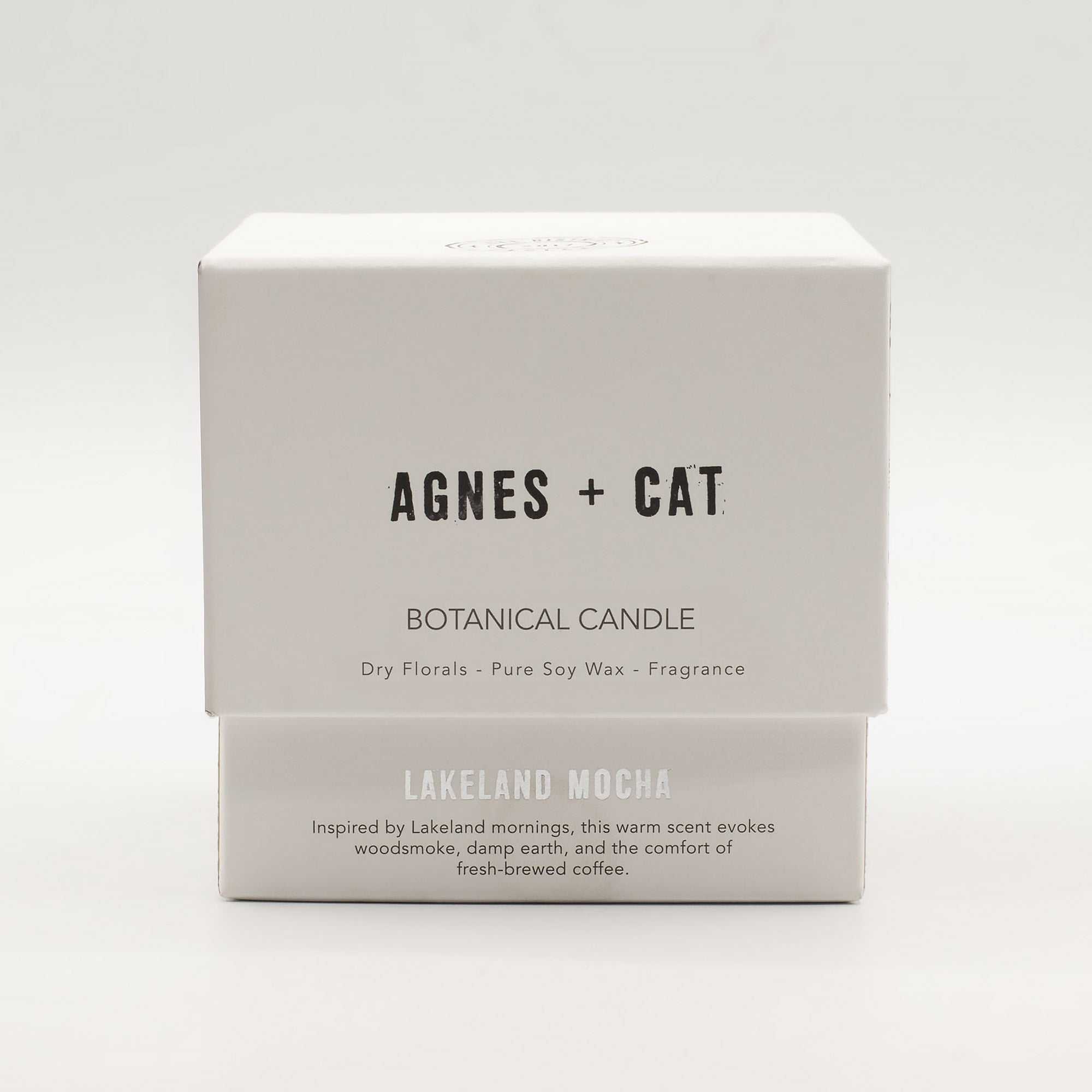 Agnes + Cat Extra Large Crackle Soy Candle - Lakeland Mocha