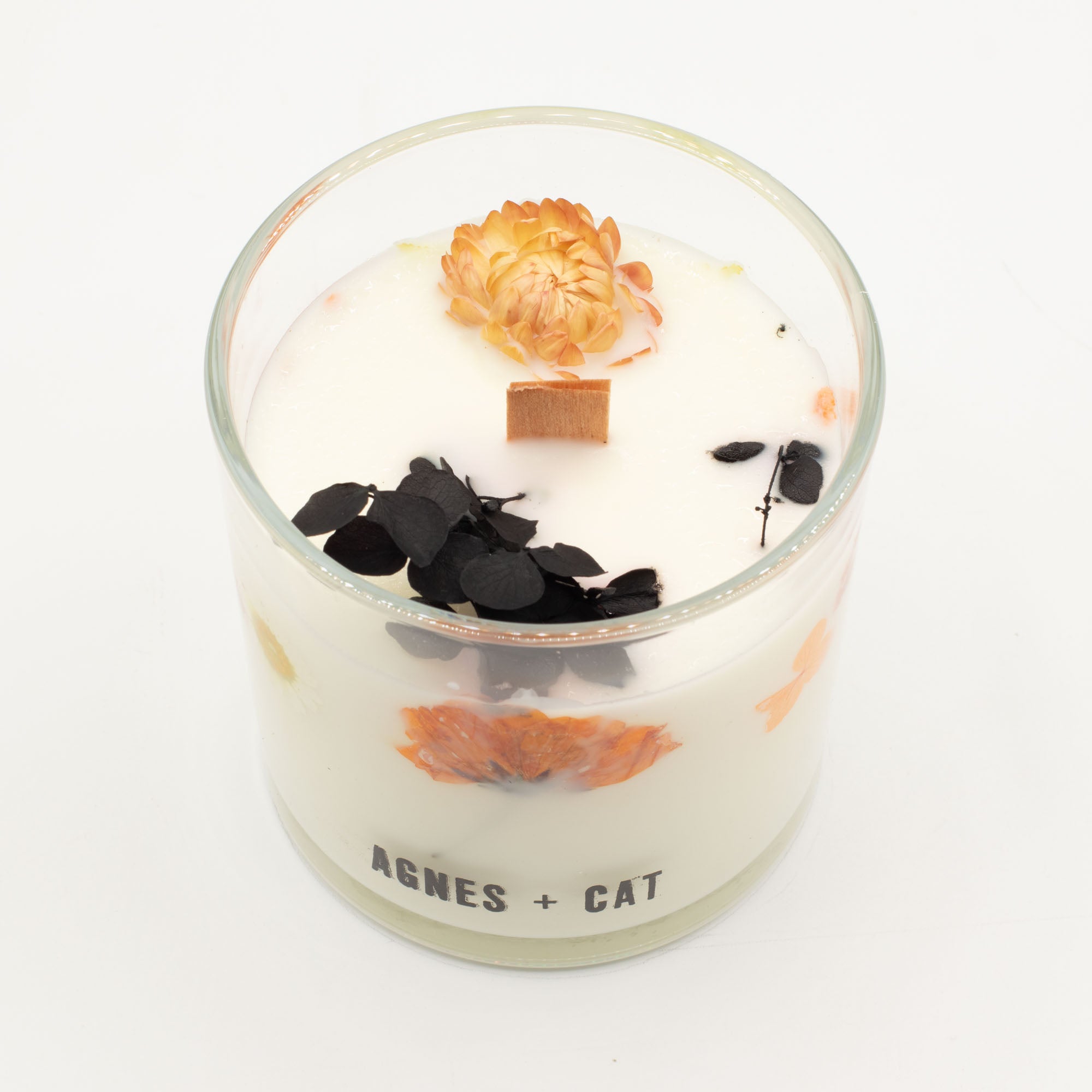 Agnes + Cat Extra Large Crackle Soy Candle - Lakeland Mocha