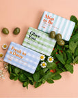 Olive, Mint, Fresh, 3 Soaps Bundle, luxury large 190g soaps