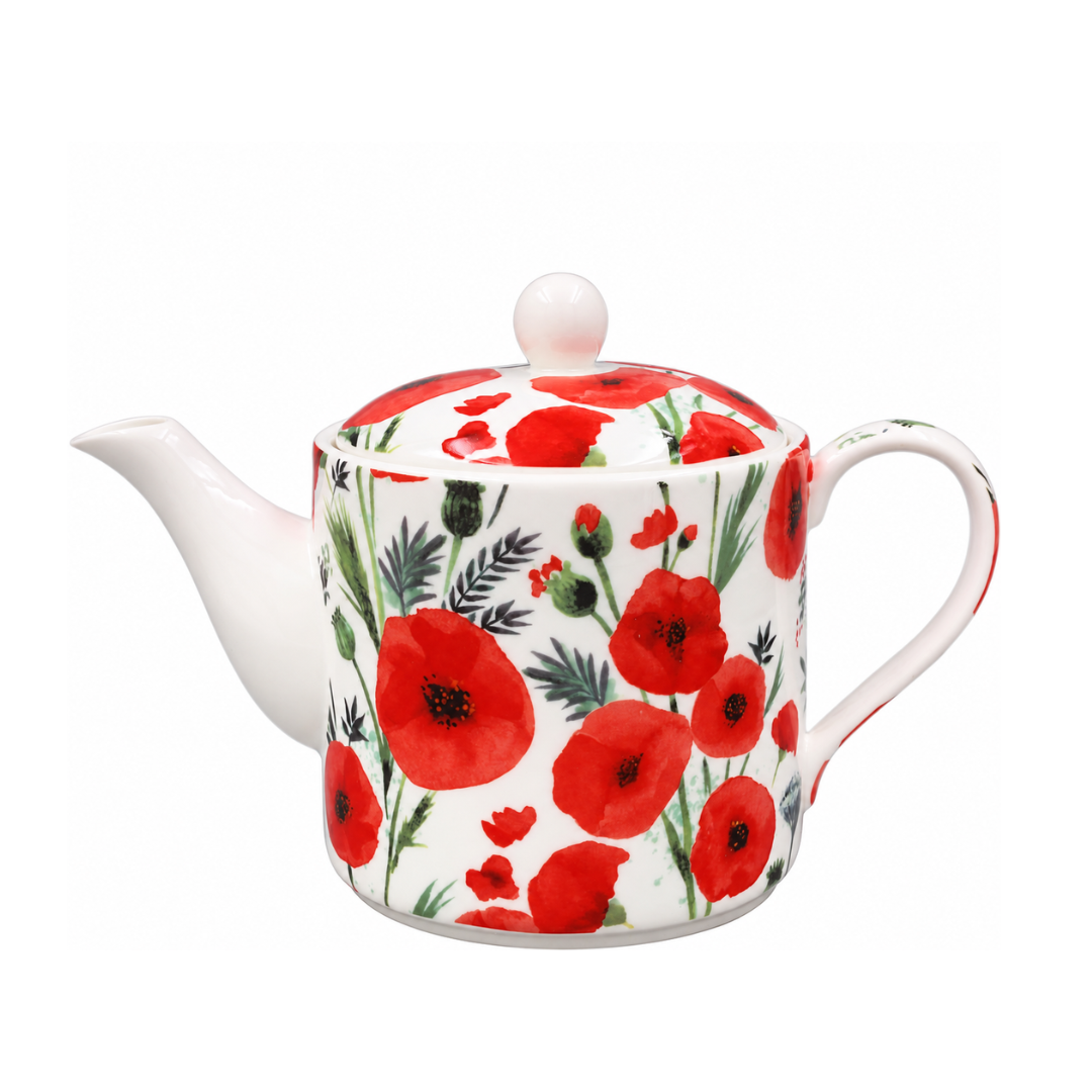 The Leonardo Collection Finola Poppy Teapot