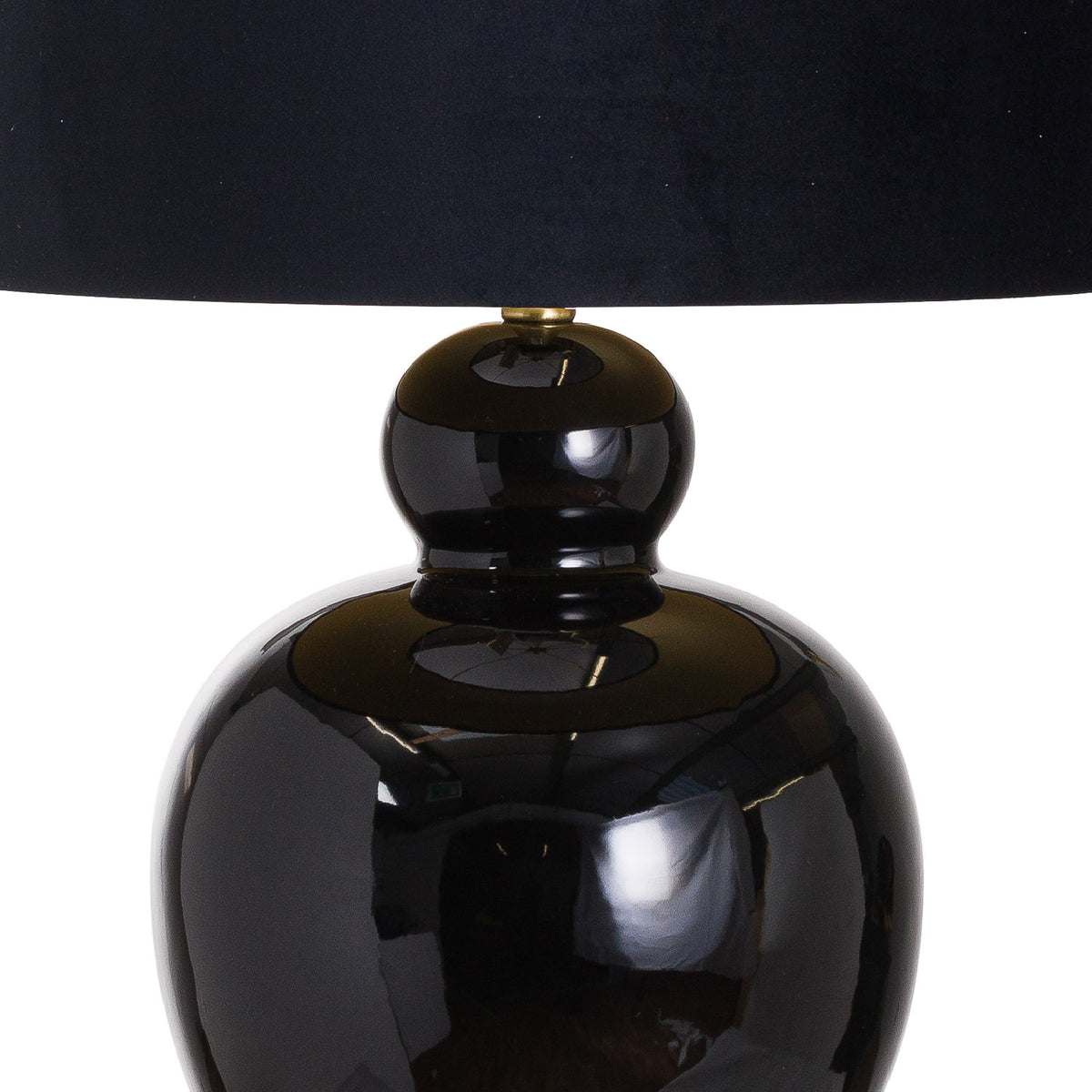 Kalvin Black Table Lamp