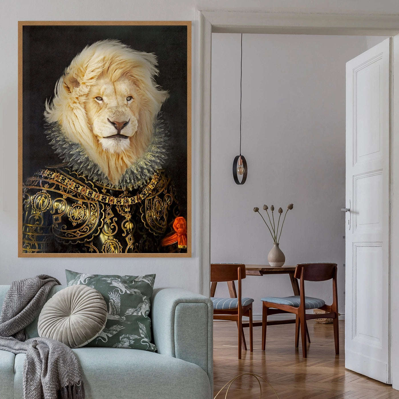 Lion King Portrait - INSIDE HOUSE