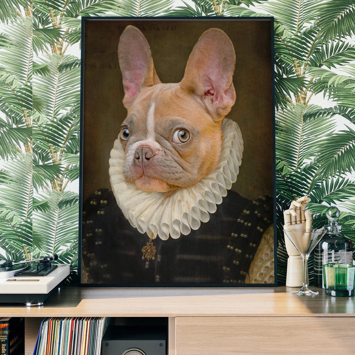 French Bulldog Portrait - INSIDE HOUSE