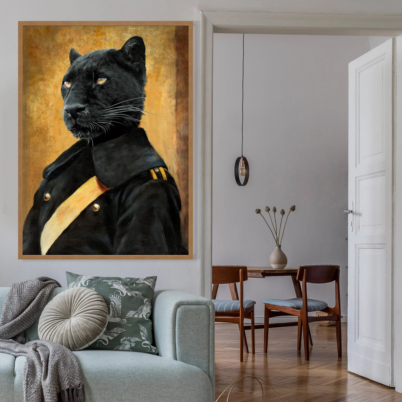 Black Panther Portrait - INSIDE HOUSE