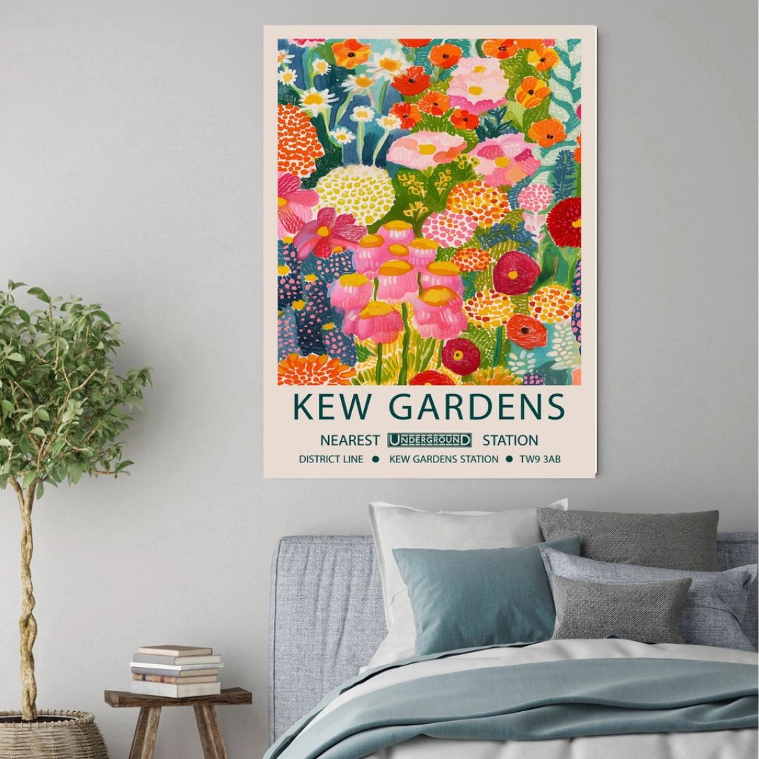 Botanical Kew Garden's Art Print