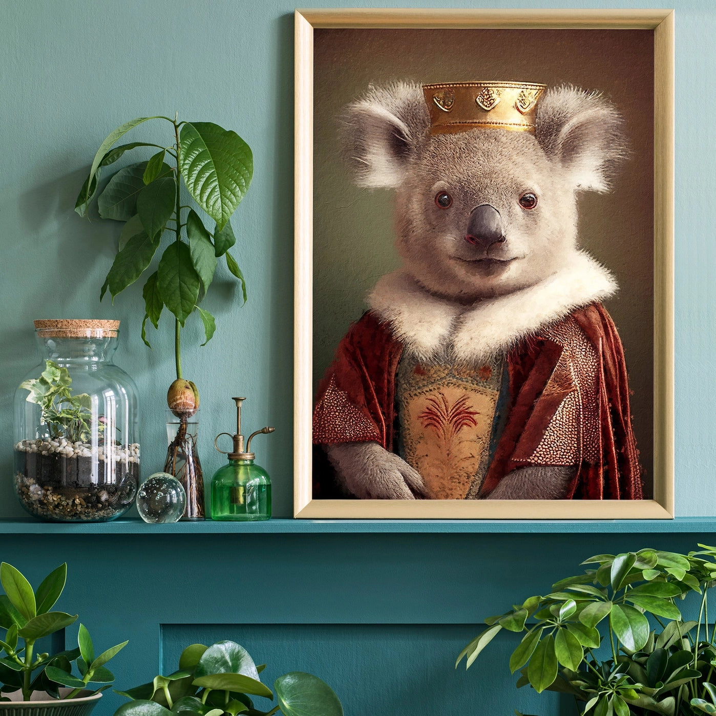 Koala Animal Head Print - INSIDE HOUSE