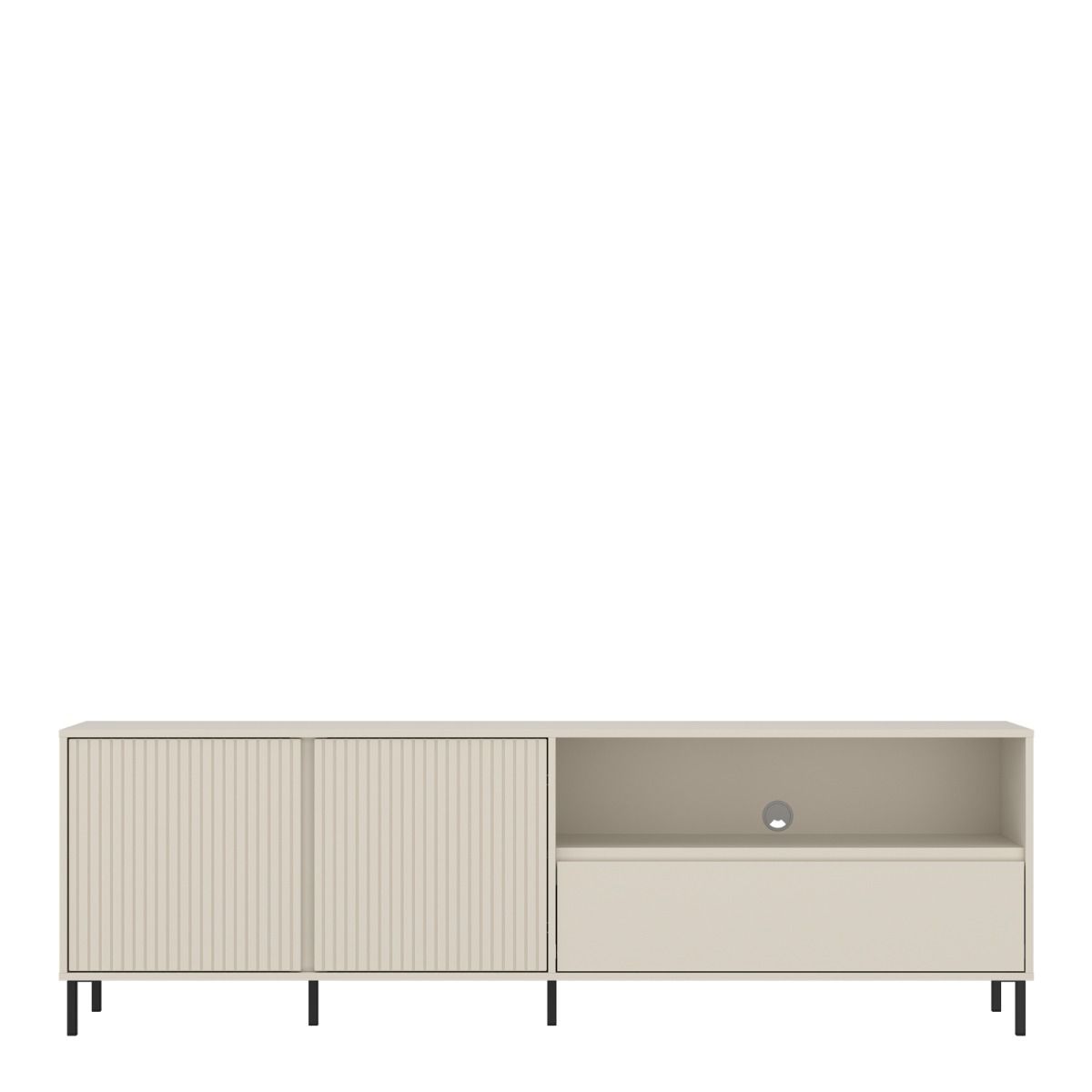 Avenale TV Cabinet 2 Doors 1 Drawer in Cashmere - INSIDE HOUSE