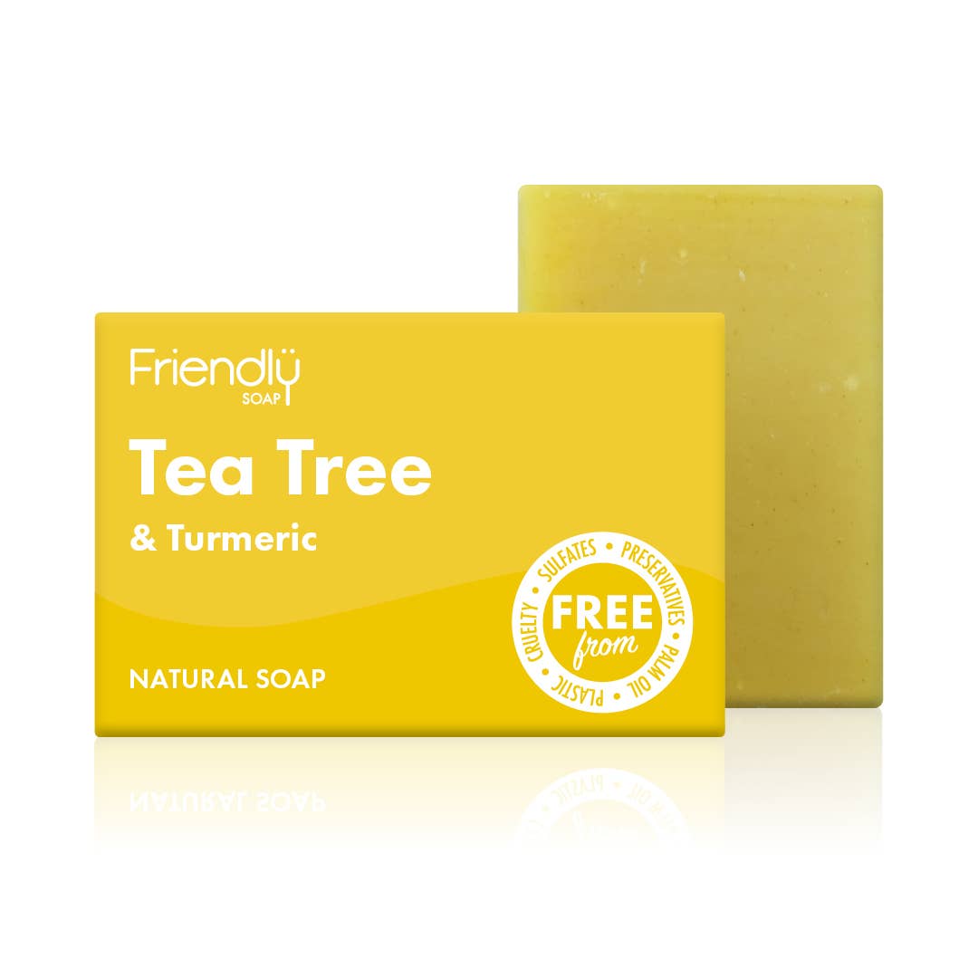 Tea Tree &amp; Turmeric Eco Friendly Soap Bar