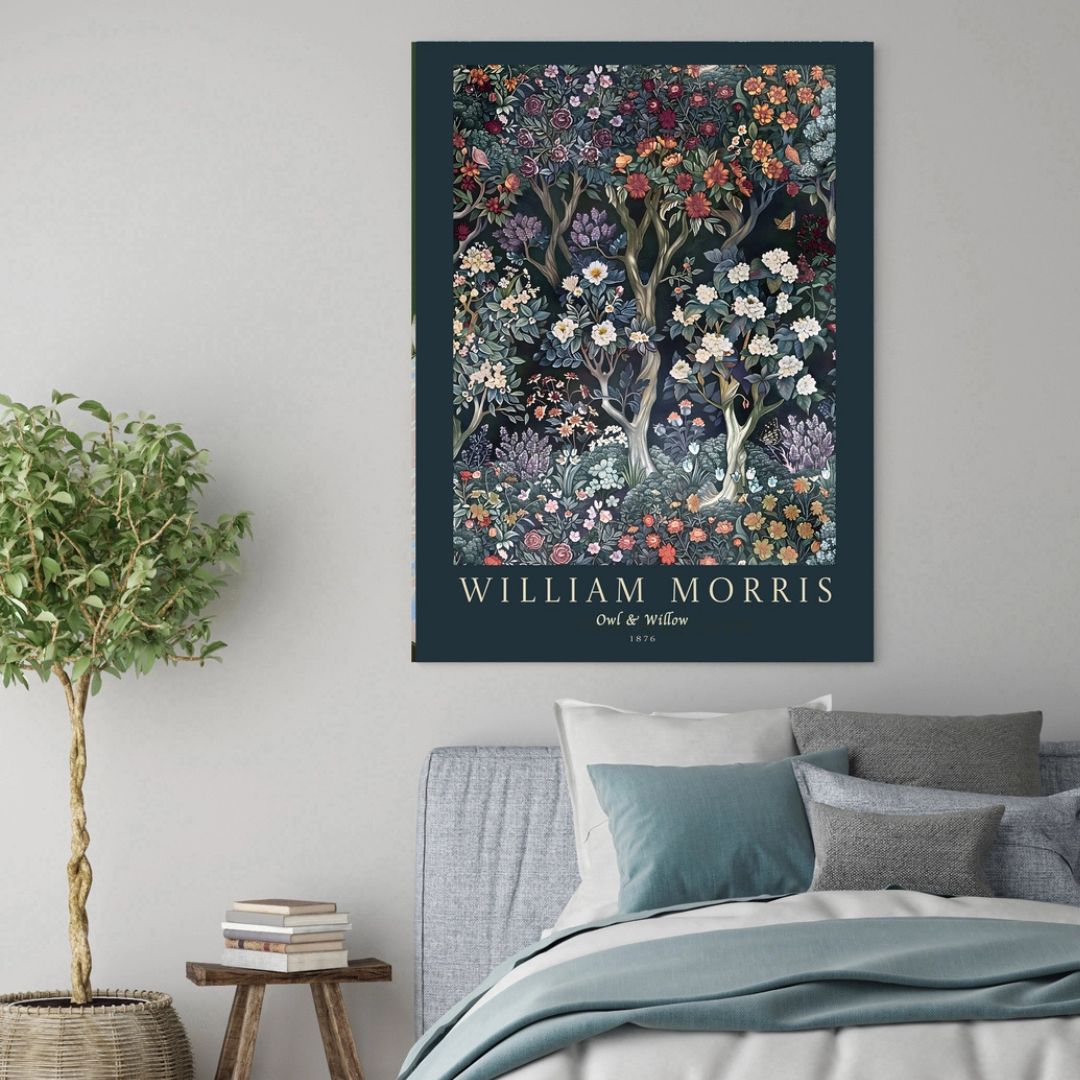 William Morris Willow Tree Art Print