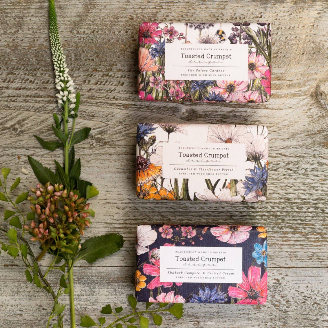 Rhubarb &amp; Clotted Cream Soap