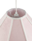 Traditional Victorian Empire 40cm Lamp Shade in Soft Pink with Tassels