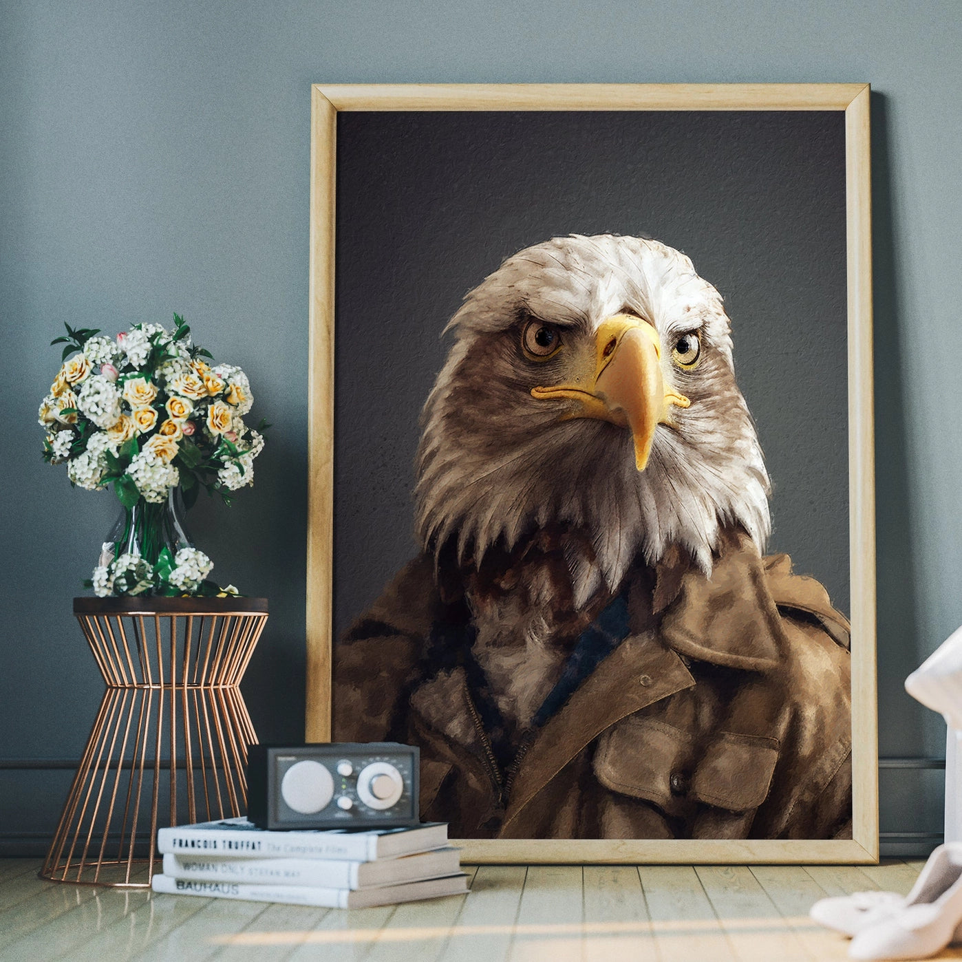 American Eagle Animal Portrait Print - INSIDE HOUSE