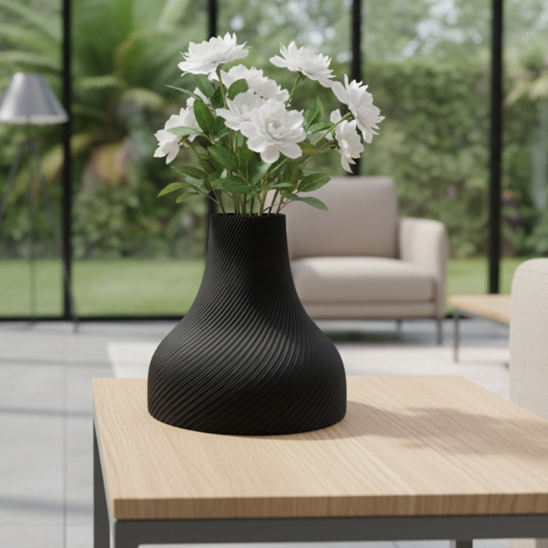 Base Vase for Faux or Real Flowers / Planter - INSIDE HOUSE