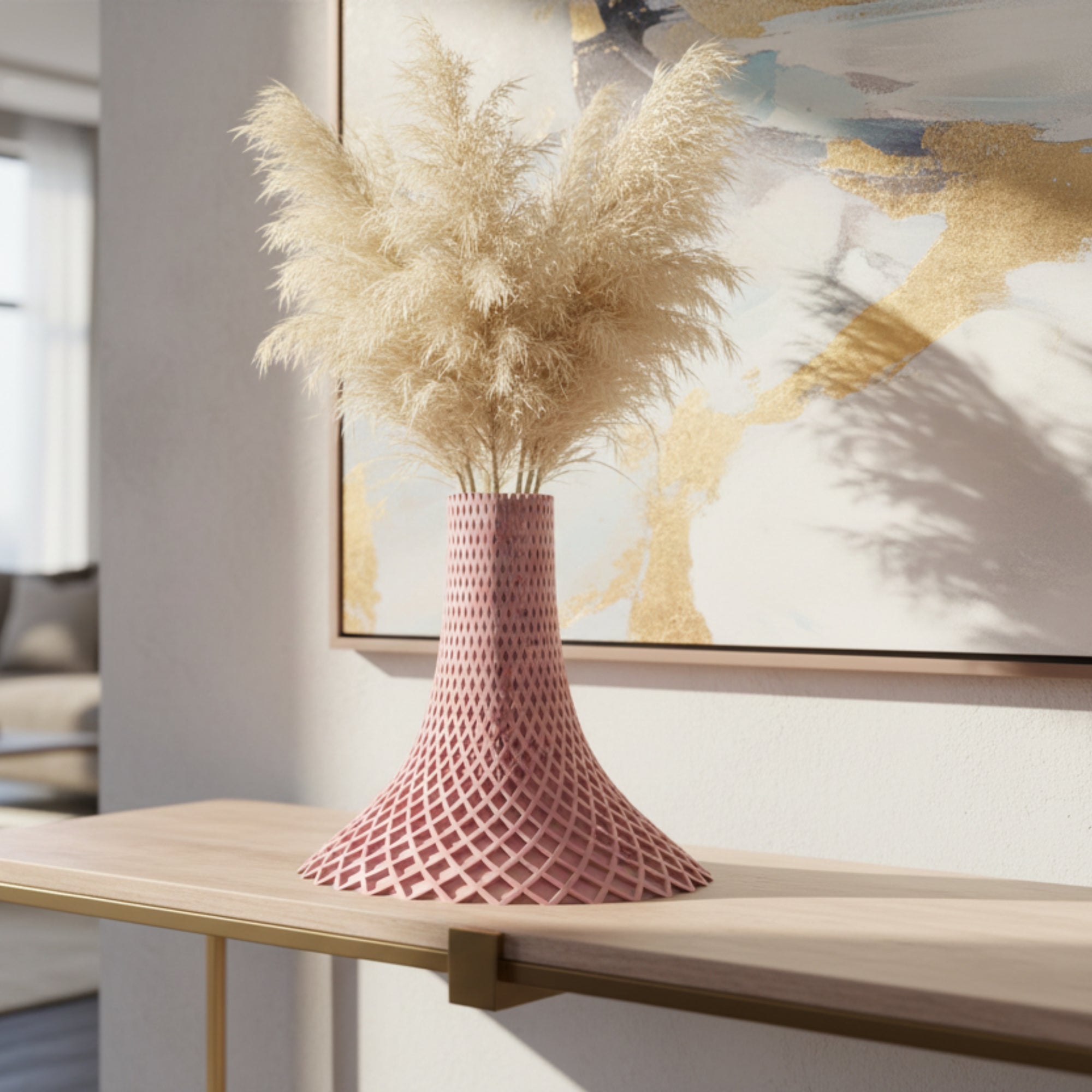 Rise Up Shaped Vase for Faux or Real Flowers / Planter - INSIDE HOUSE