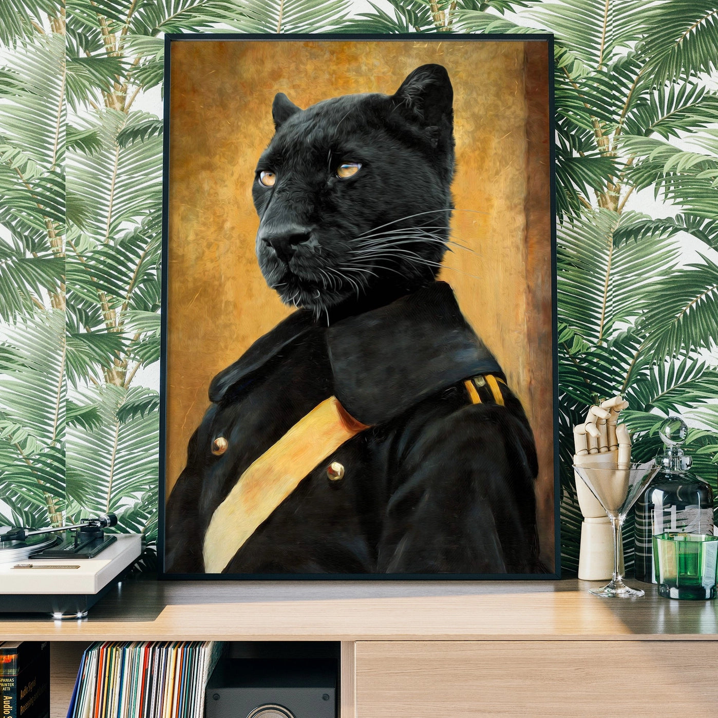 Black Panther Portrait - INSIDE HOUSE