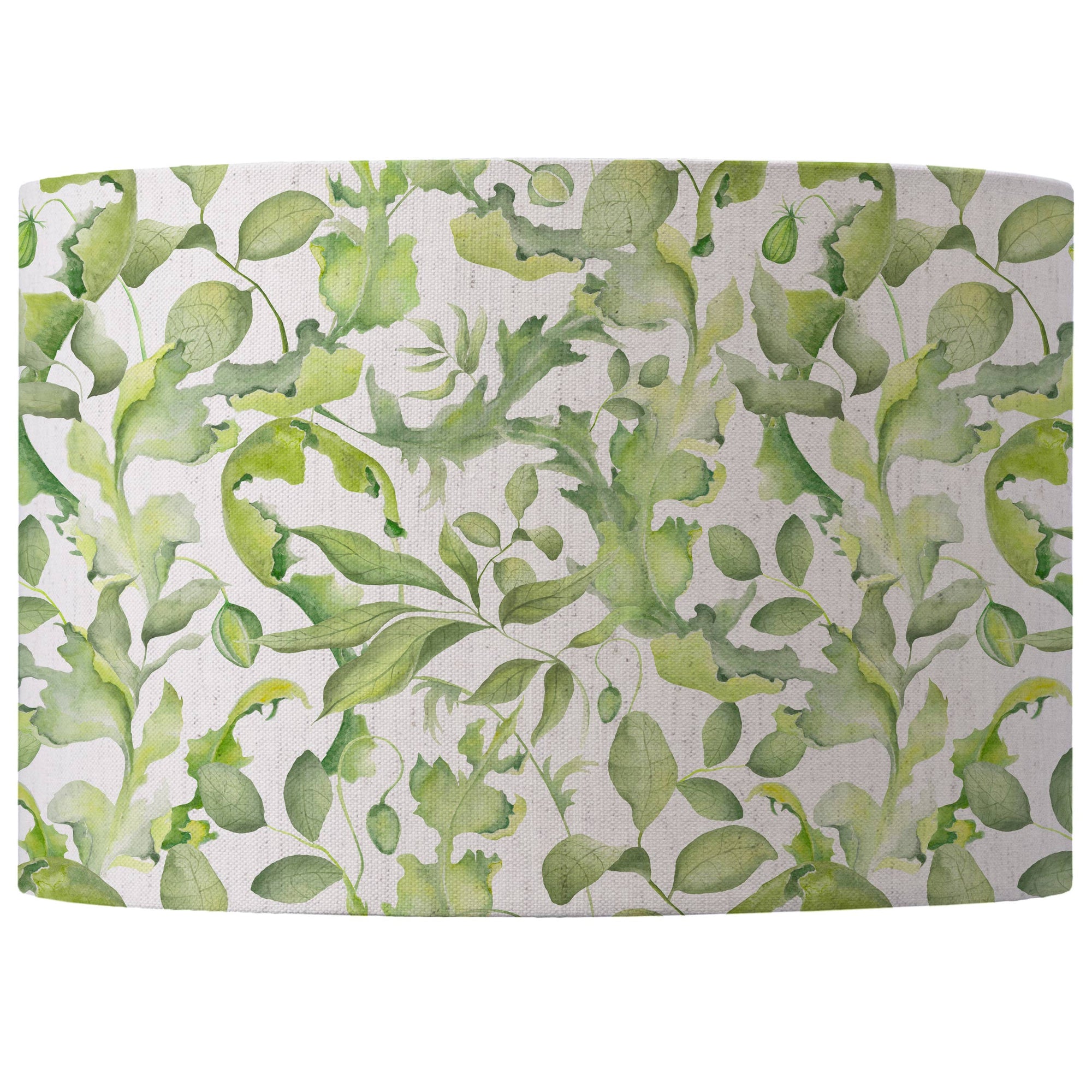 Claudia Eva Printed Lamp Shade Cream: Cream / 29 x 50 x 50cm
