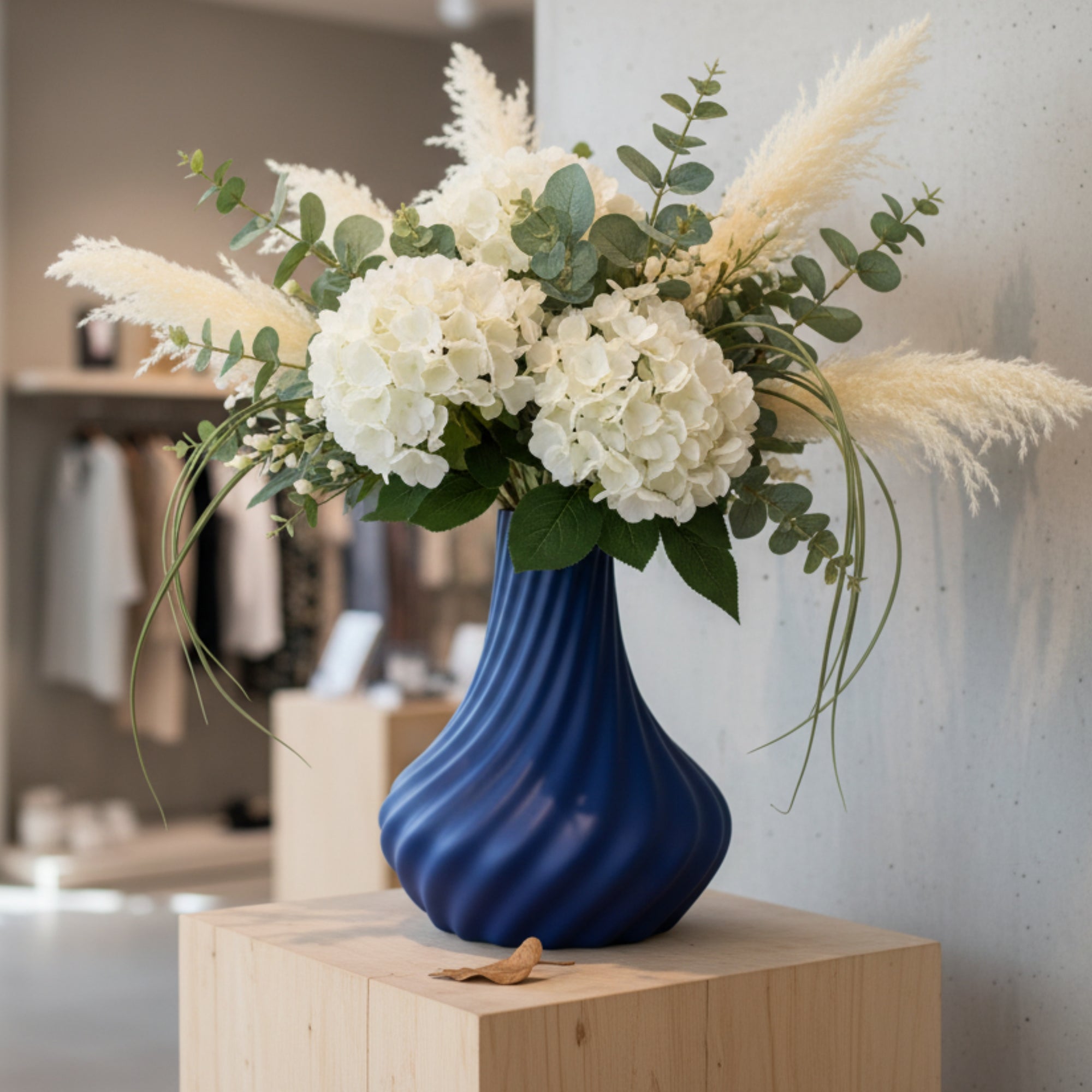 Taper Vase For Faux or Real Flowers / Planter - INSIDE HOUSE