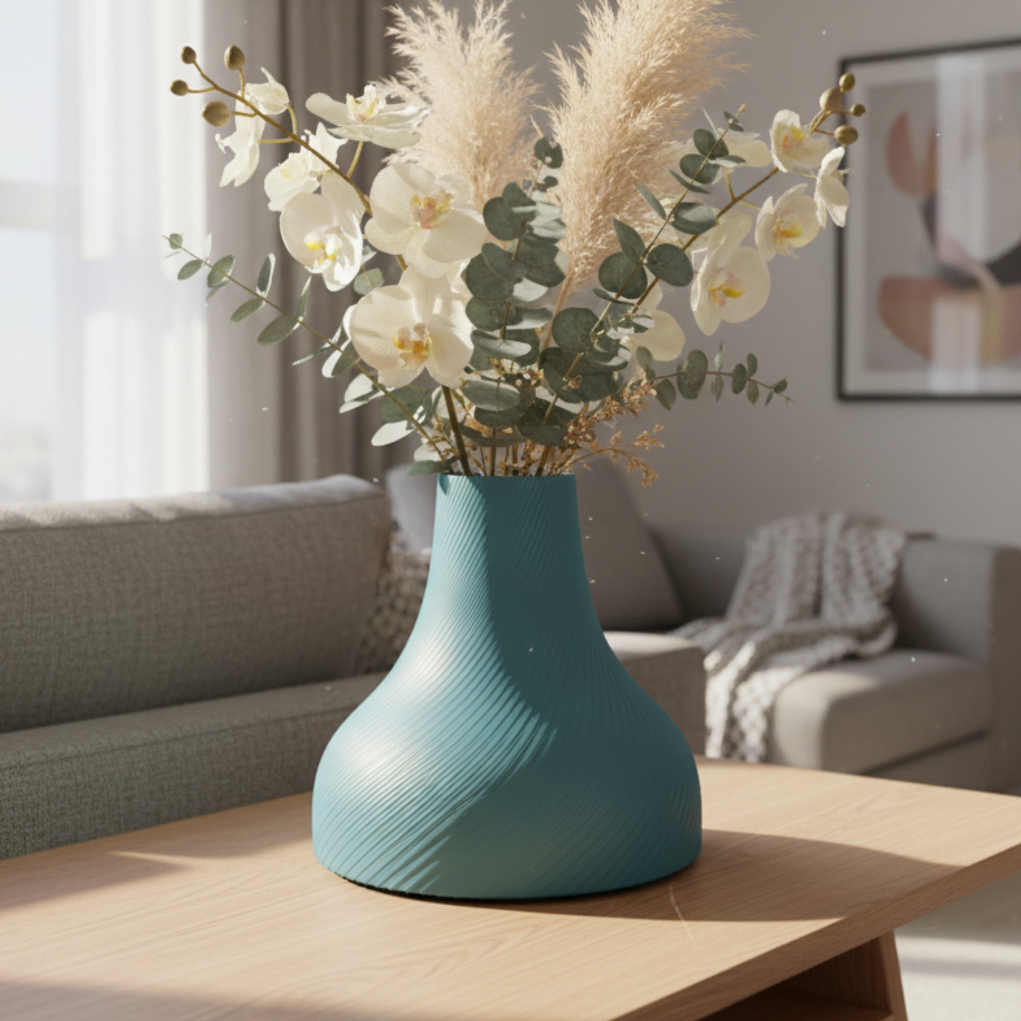Base Vase for Faux or Real Flowers / Planter - INSIDE HOUSE