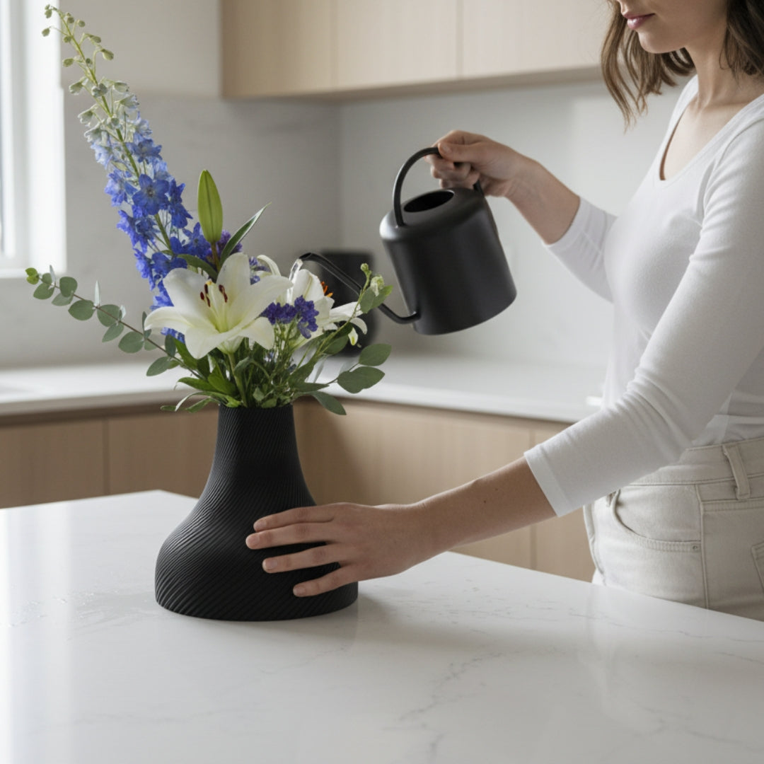 Base Vase for Faux or Real Flowers / Planter - INSIDE HOUSE