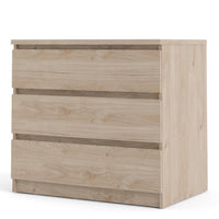 Naia Chest of 3 Drawers in Jackson Hickory Oak
