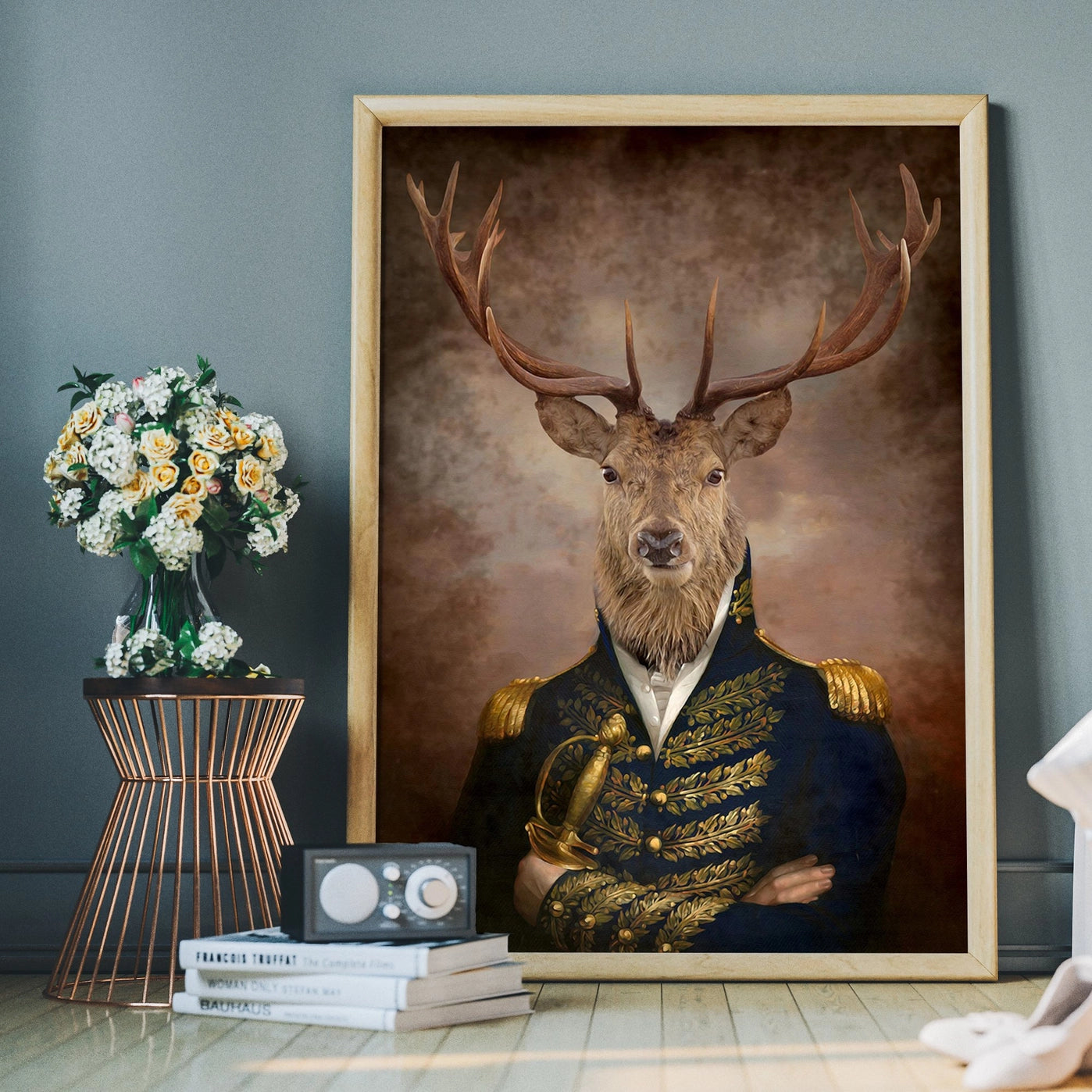 President Stag Portrait - INSIDE HOUSE