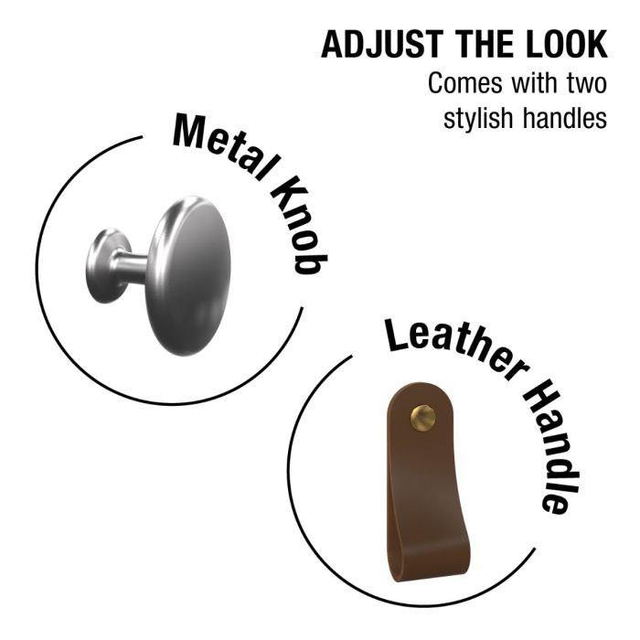 Barcelona Bedside Table 2 Drawers in Cashmere