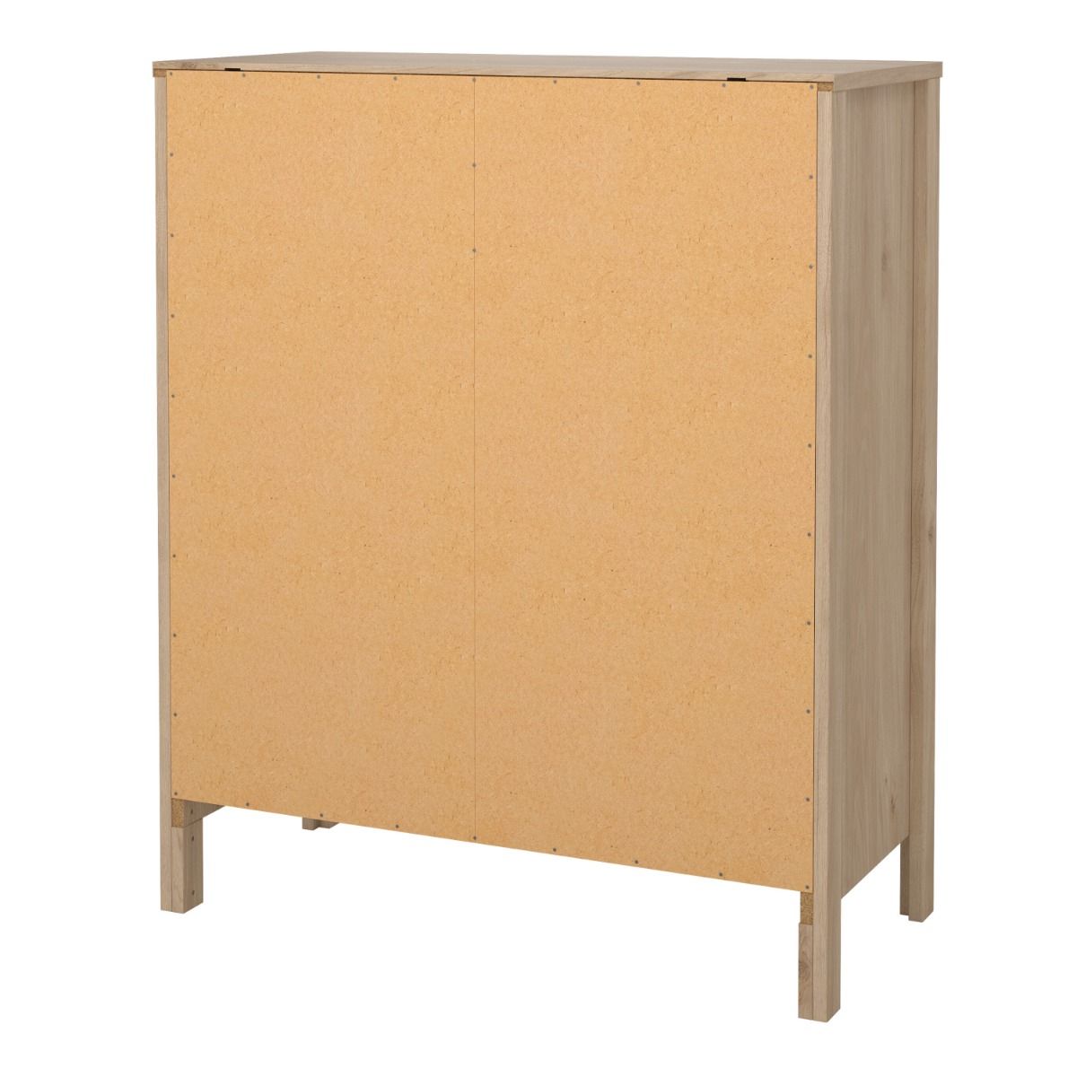 Barcelona Chest 3+2 Drawers in Jackson Hickory Oak - INSIDE HOUSE