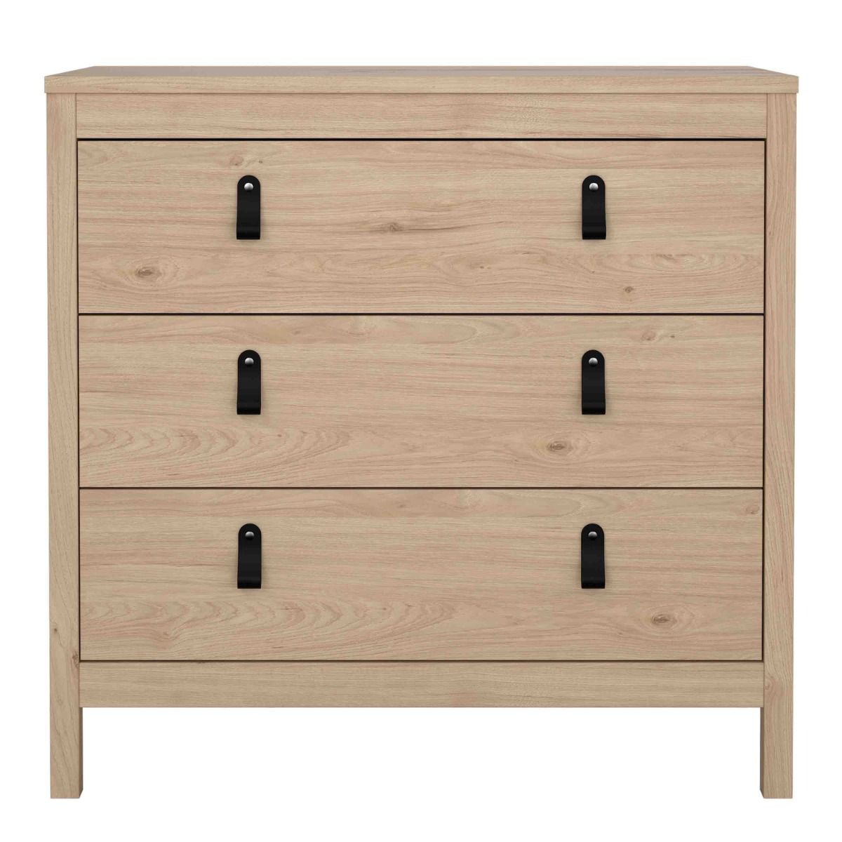 Barcelona Chest 3 Drawers in Jackson Hickory Oak - INSIDE HOUSE