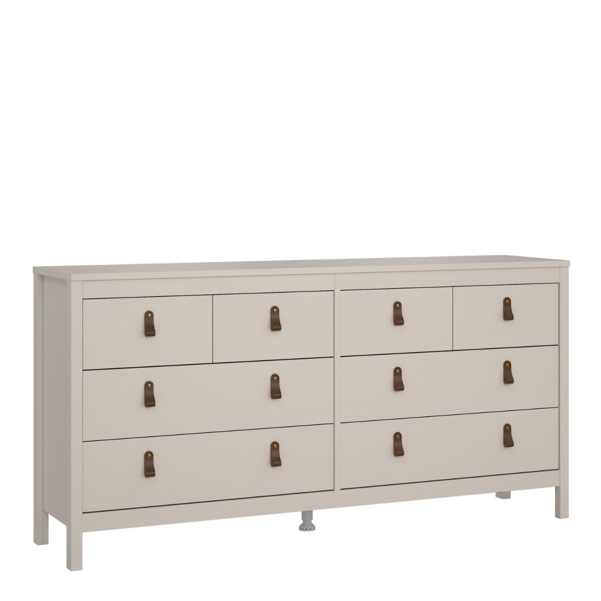 Barcelona Double Dresser 4+4 Drawers in Cashmere - INSIDE HOUSE