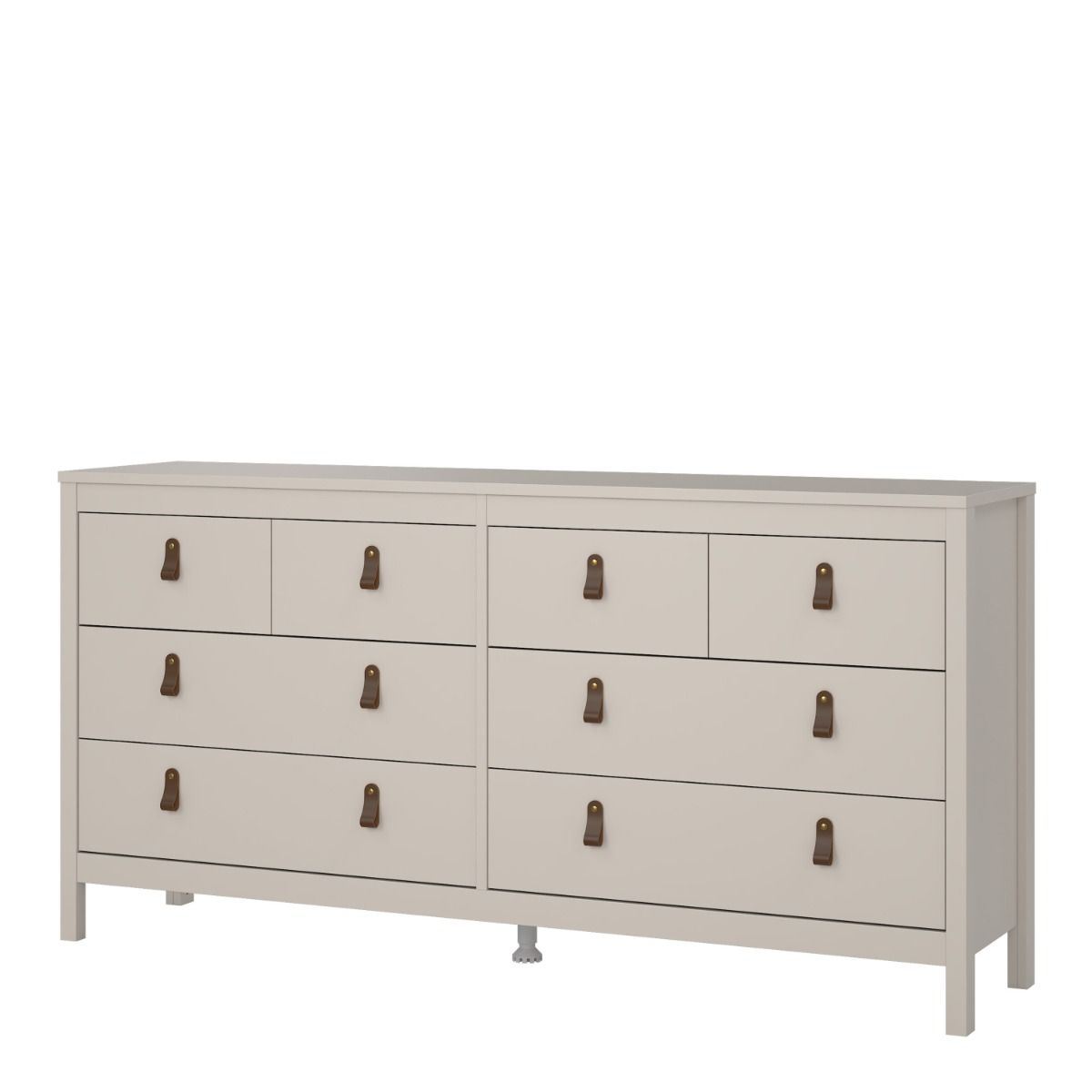 Barcelona Double Dresser 4+4 Drawers in Cashmere - INSIDE HOUSE